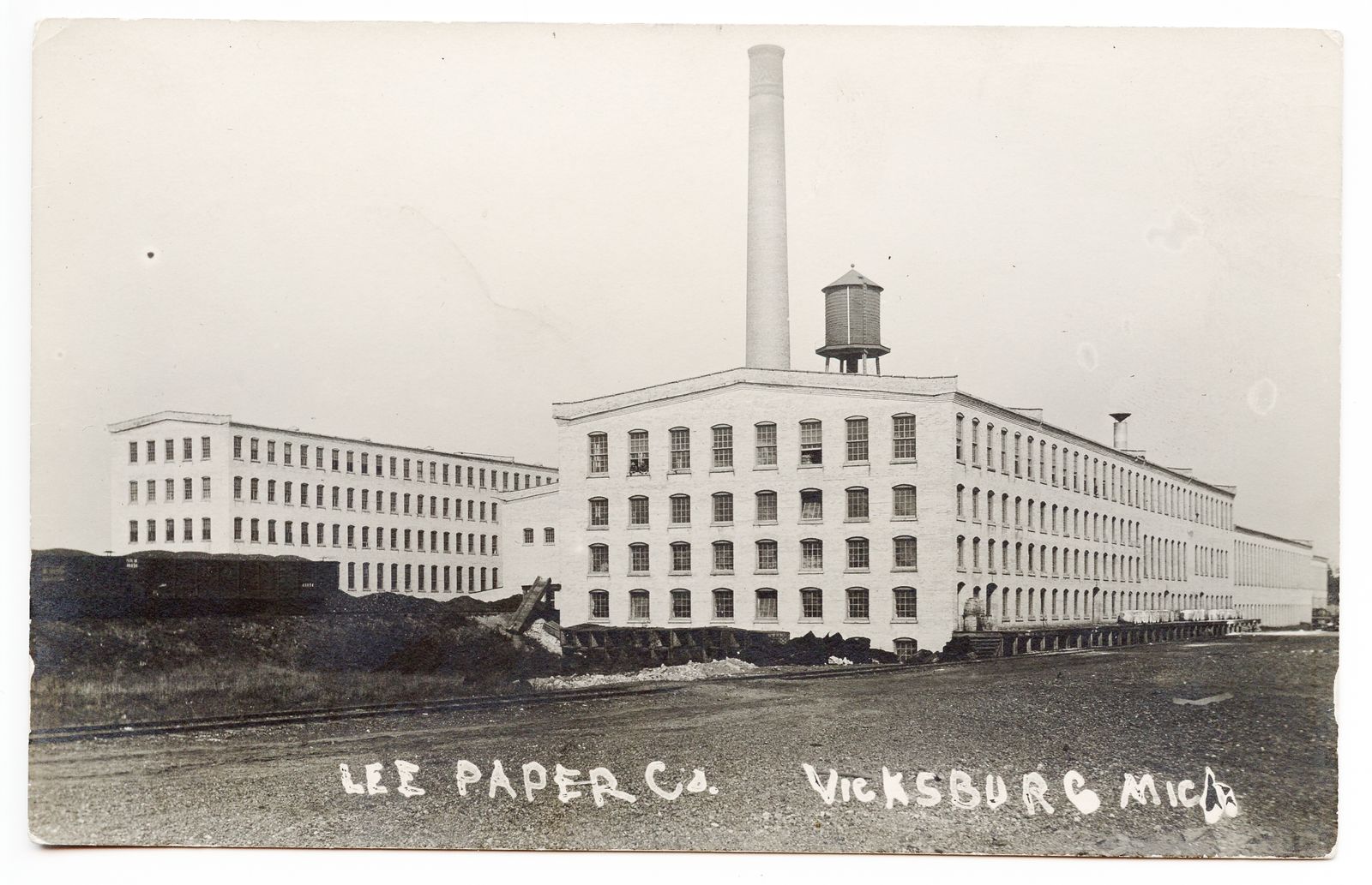 Lee Paper Mill Before & During Transformation into The Mill at Vicksburg